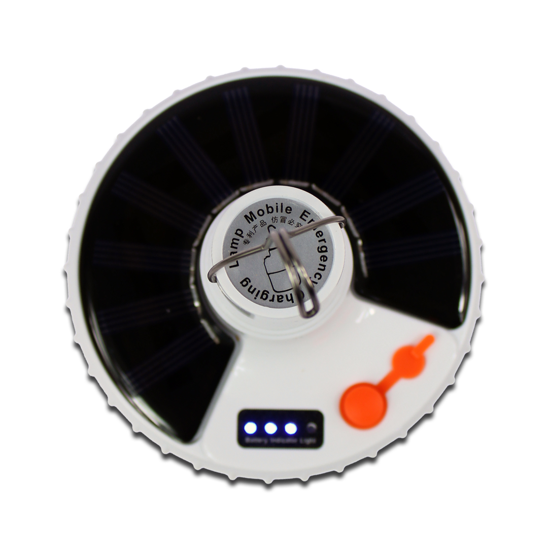 Foto 5 pulgar | Foco Linterna Led de Emergencia con Celda Solar 6 Tonos De Luz