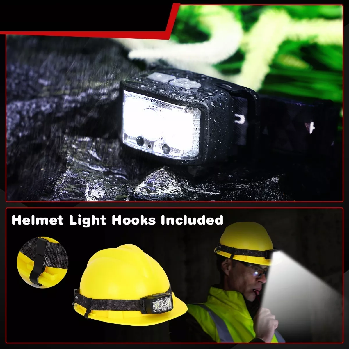 Foto 4 pulgar | Lámpara de Cabeza Led Eo Safe Imports ESI-10019 Negro 1 Par