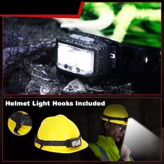 Foto 3 | Lámpara de Cabeza Led Eo Safe Imports ESI-10019 Negro 1 Par