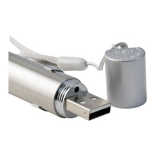 Foto 5 | Linterna con Luz Led/UV/Infrarroja Wallis H340618 Acero USB Recargable