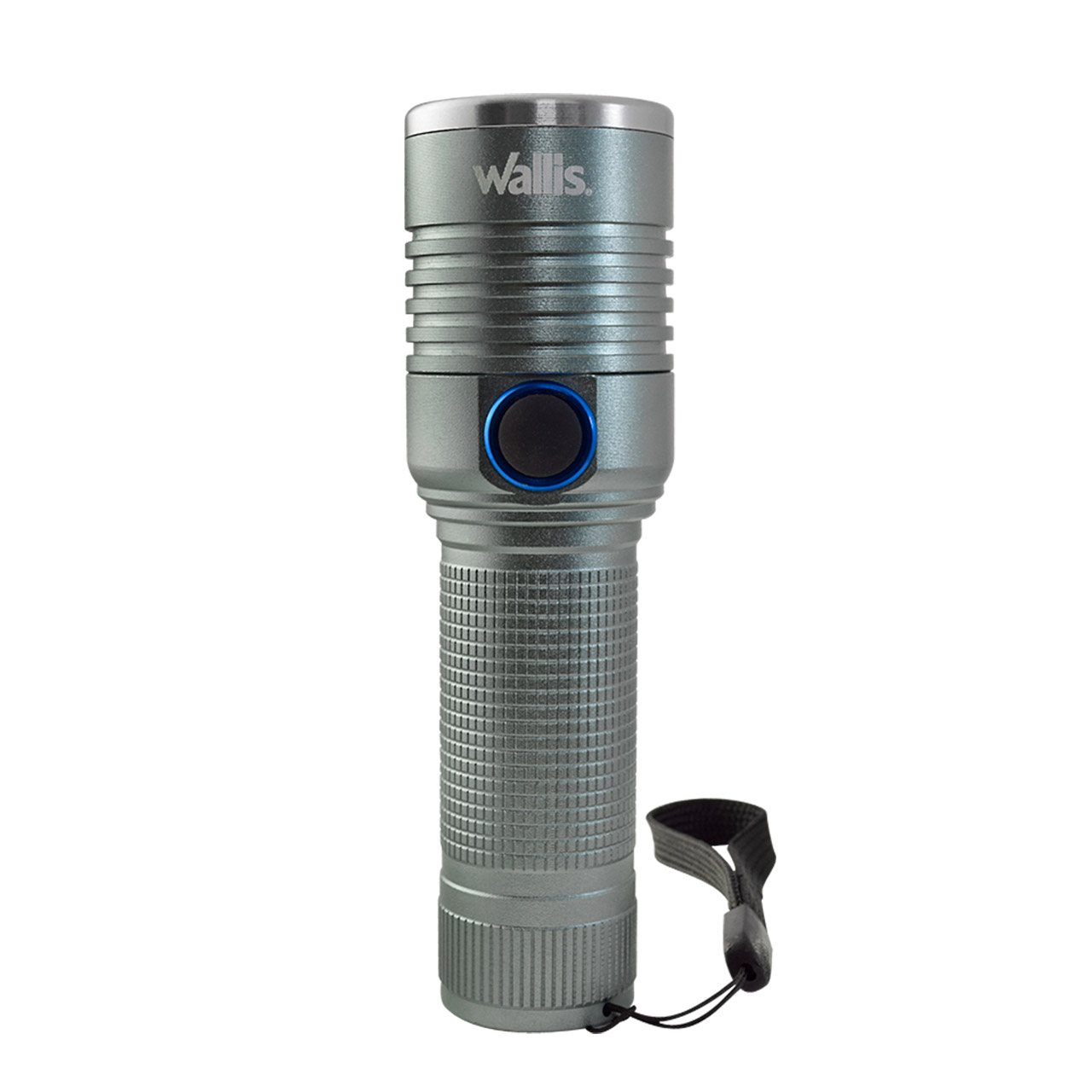 Linterna de Luz Led Wallis C-H340319 Acero USB Recargable con Zoom
