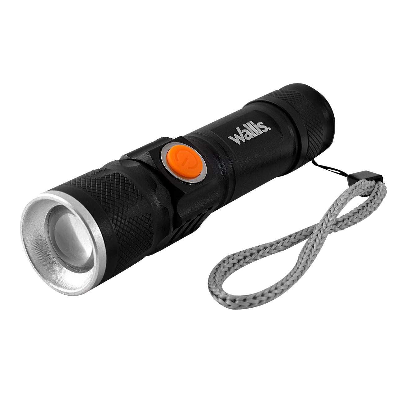 Foto 4 pulgar | Linterna de Luz Led Ultrabrillante Wallis H340317 Negro USB Recargable con Zoom