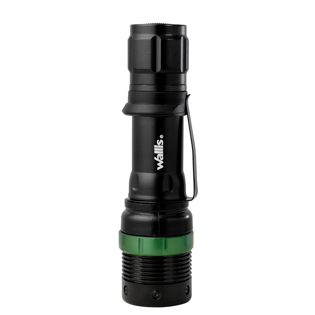 Foto 2 pulgar | Linterna de Luz Led Wallis C-H340316 Negra Recargable con Zoom