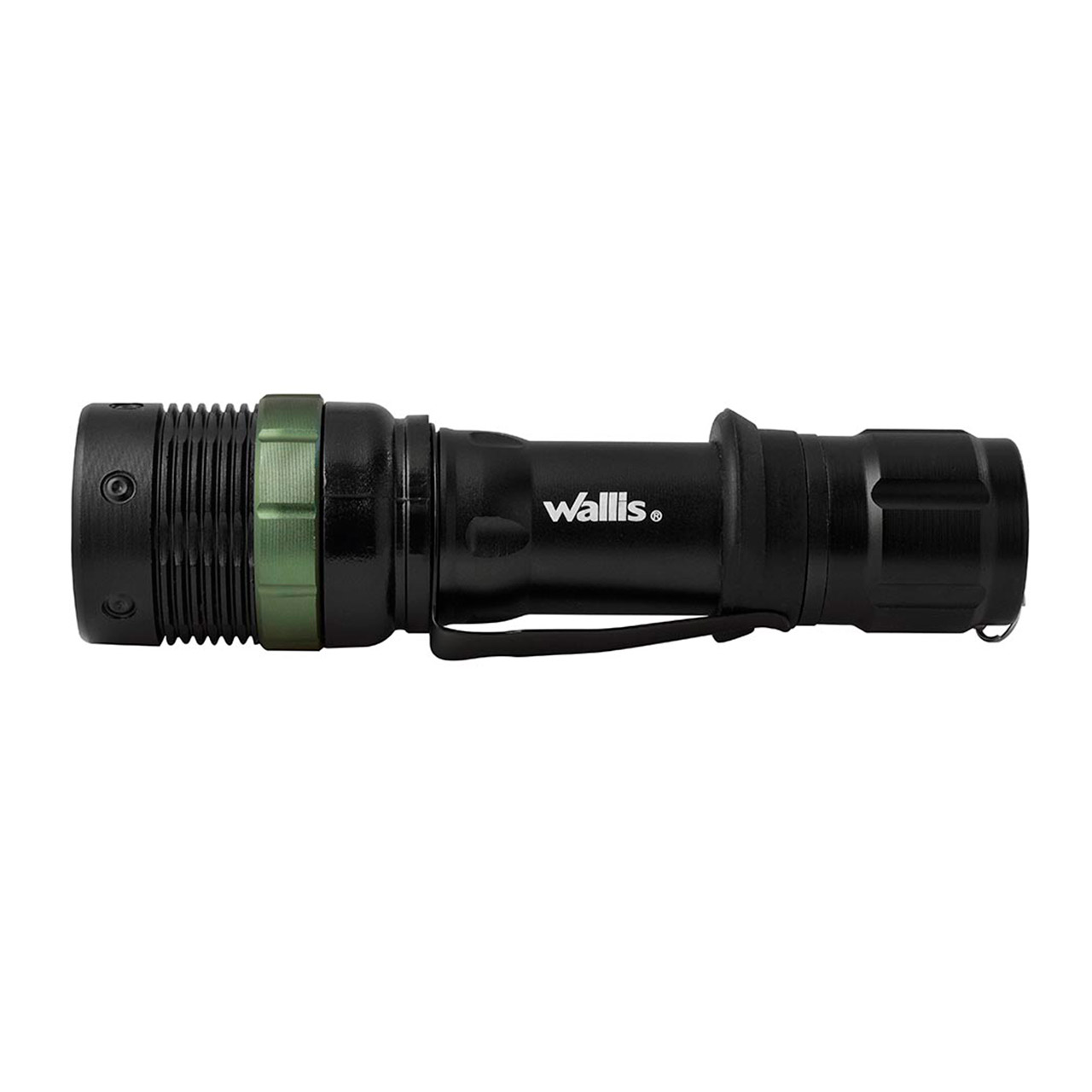 Foto 3 pulgar | Linterna de Luz Led Wallis C-H340316 Negra Recargable con Zoom