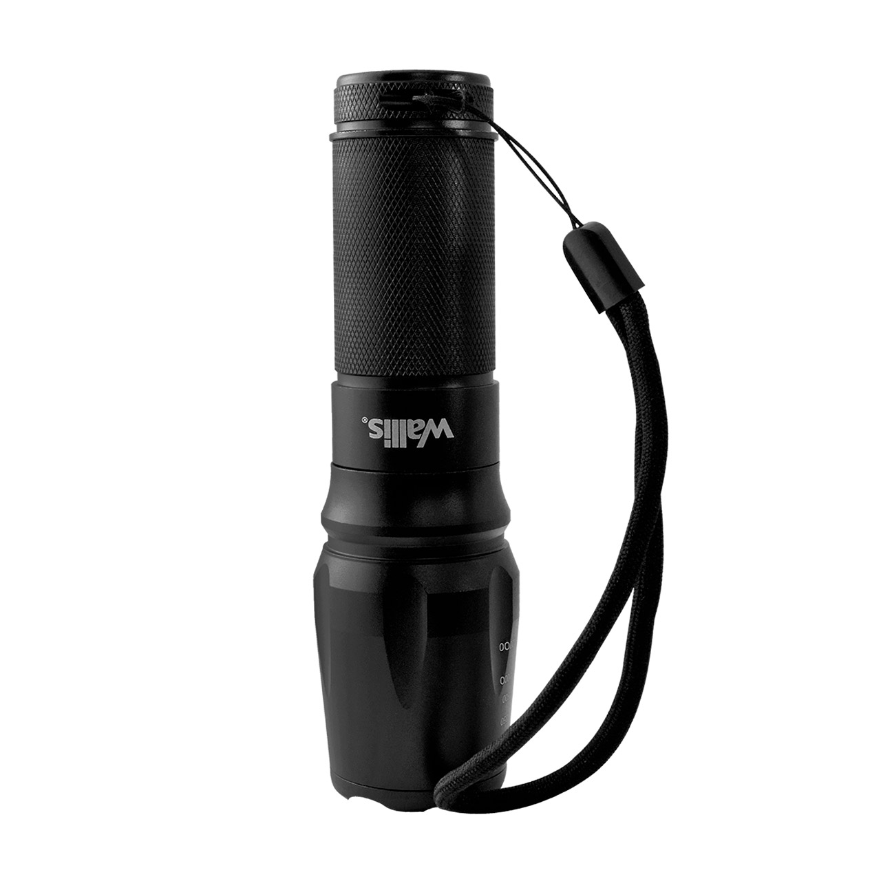 Foto 2 pulgar | Linterna de Luz Led Wallis C-H340313 Negra Recargable con Zoom