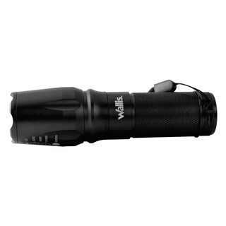 Foto 2 | Linterna de Luz Led Wallis C-H340313 Negra Recargable con Zoom