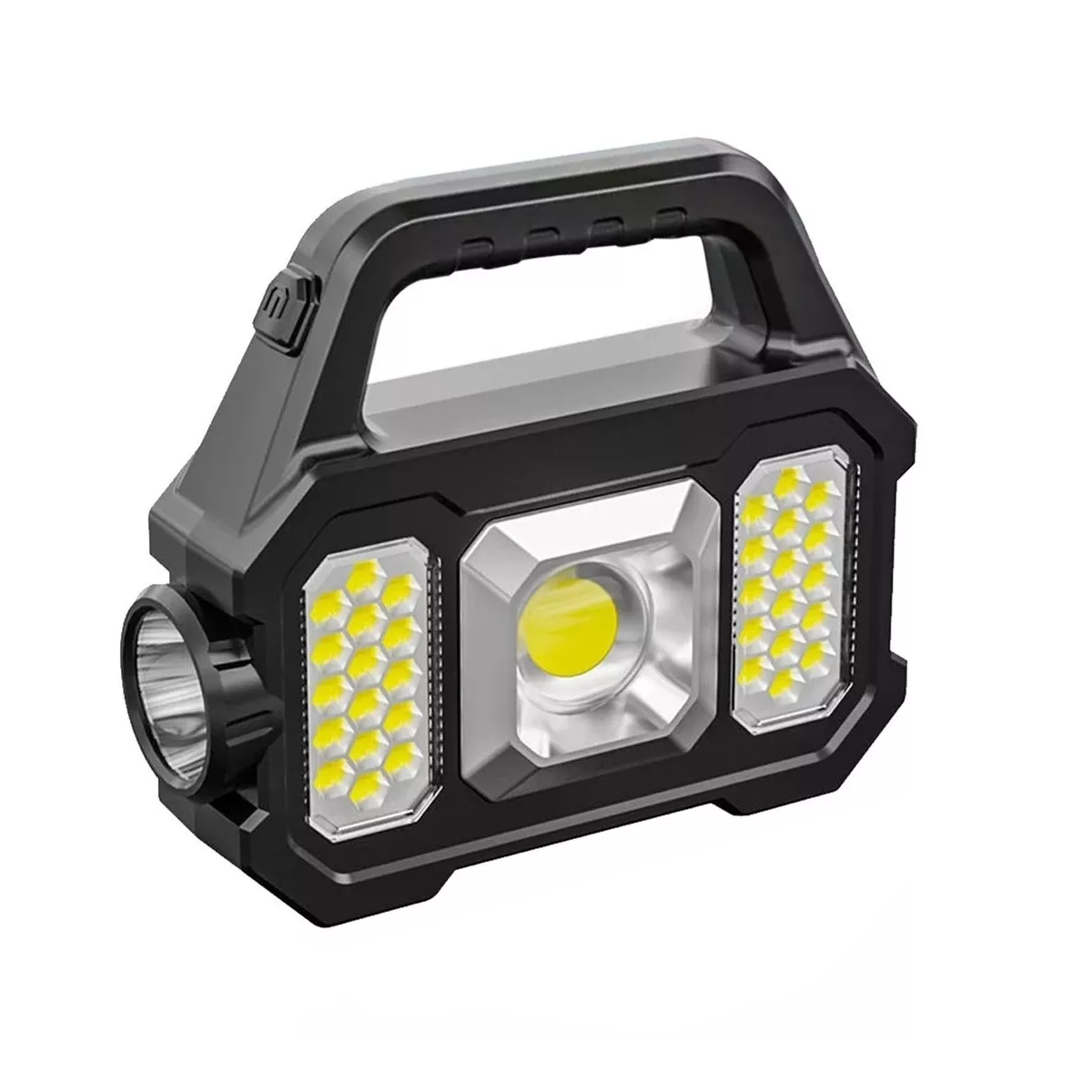 Foto 2 pulgar | Linterna Camping Led Solar Super Brillante 500 Lúmenes Eo Safe Imports Esi-11852 Negro