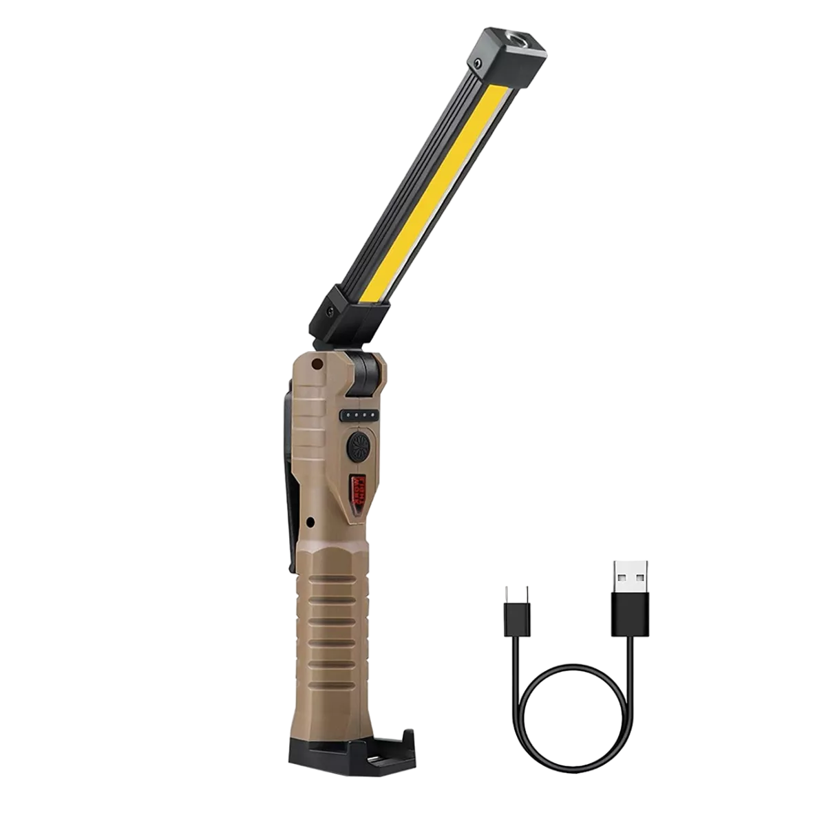 Lámpara Recargable Led Belug Café para Trabajo 7 Modos
