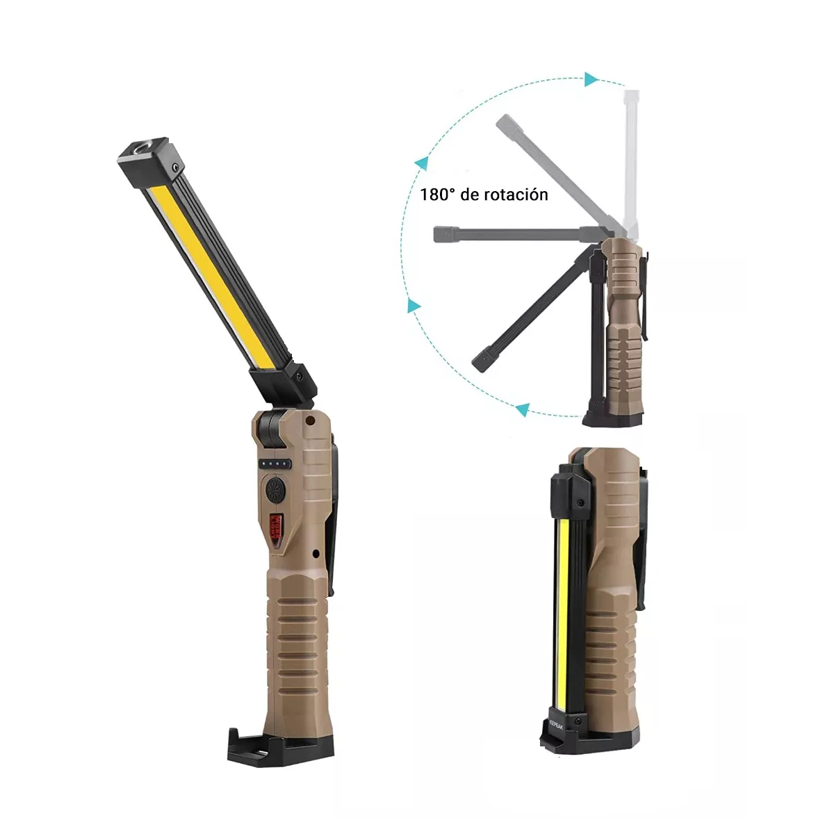 Foto 5 pulgar | Lámpara Recargable Led Belug Café para Trabajo 7 Modos