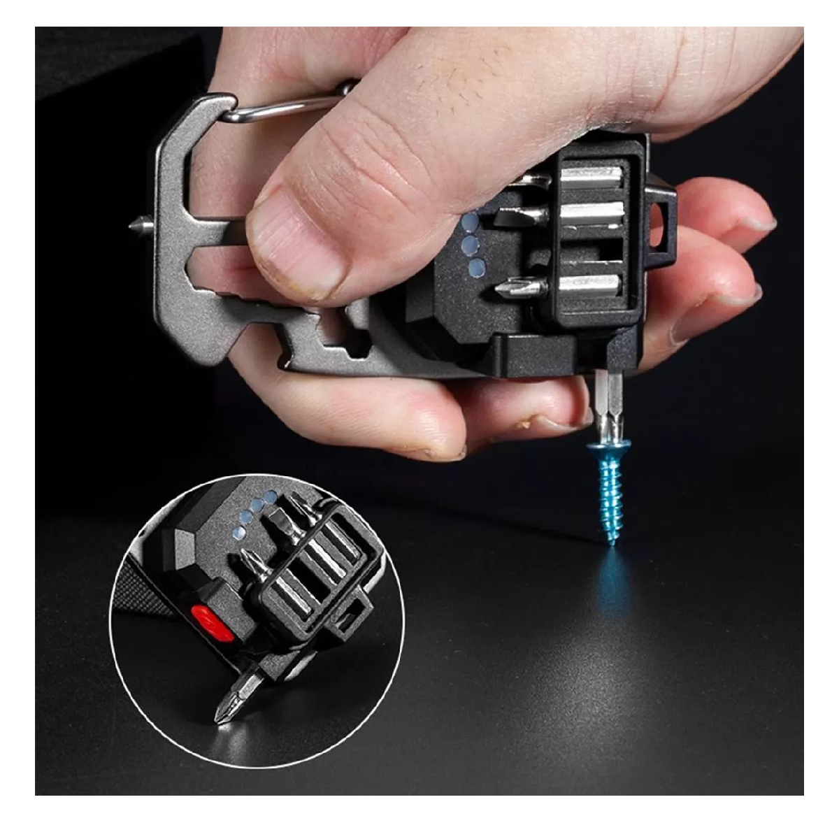 Foto 4 pulgar | Lámpara Táctica Led de Camping Linterna con Batería Recargable