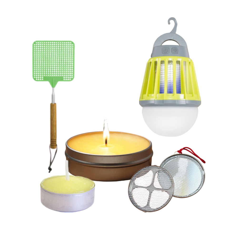 Foto 1 | Set De Linterna Repelentes Para Mosquitos Coghlans Con Vela Citronela, Porta Bobinas Y Matamposcas Mod. Rplt