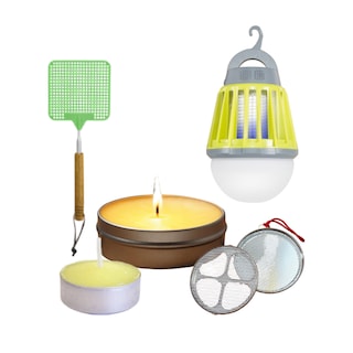 Foto 1 | Set De Linterna Repelentes Para Mosquitos Coghlans Con Vela Citronela, Porta Bobinas Y Matamposcas Mod. Rplt