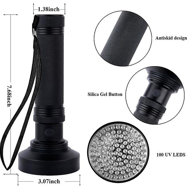 Foto 5 pulgar | Linterna Uv Sanlin Beans 51 Led 395nm Detector De Luz Negra - Venta Internacional.