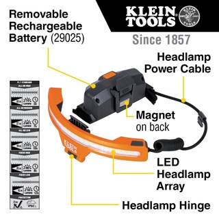 Foto 2 | Linterna Frontal Klein Tools Khh56308 Led Recargable 770 Lúmenes - Venta Internacional.