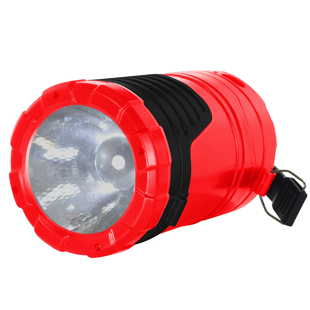Foto 7 pulgar | Linterna Led 5 En 1 Lampara Recargable Solar O Enchufe Jumbo