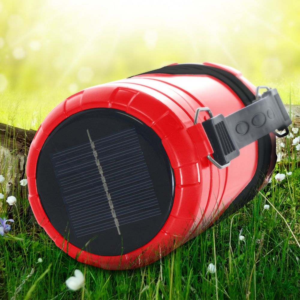 Foto 8 pulgar | Linterna Led 5 En 1 Lampara Recargable Solar O Enchufe Jumbo