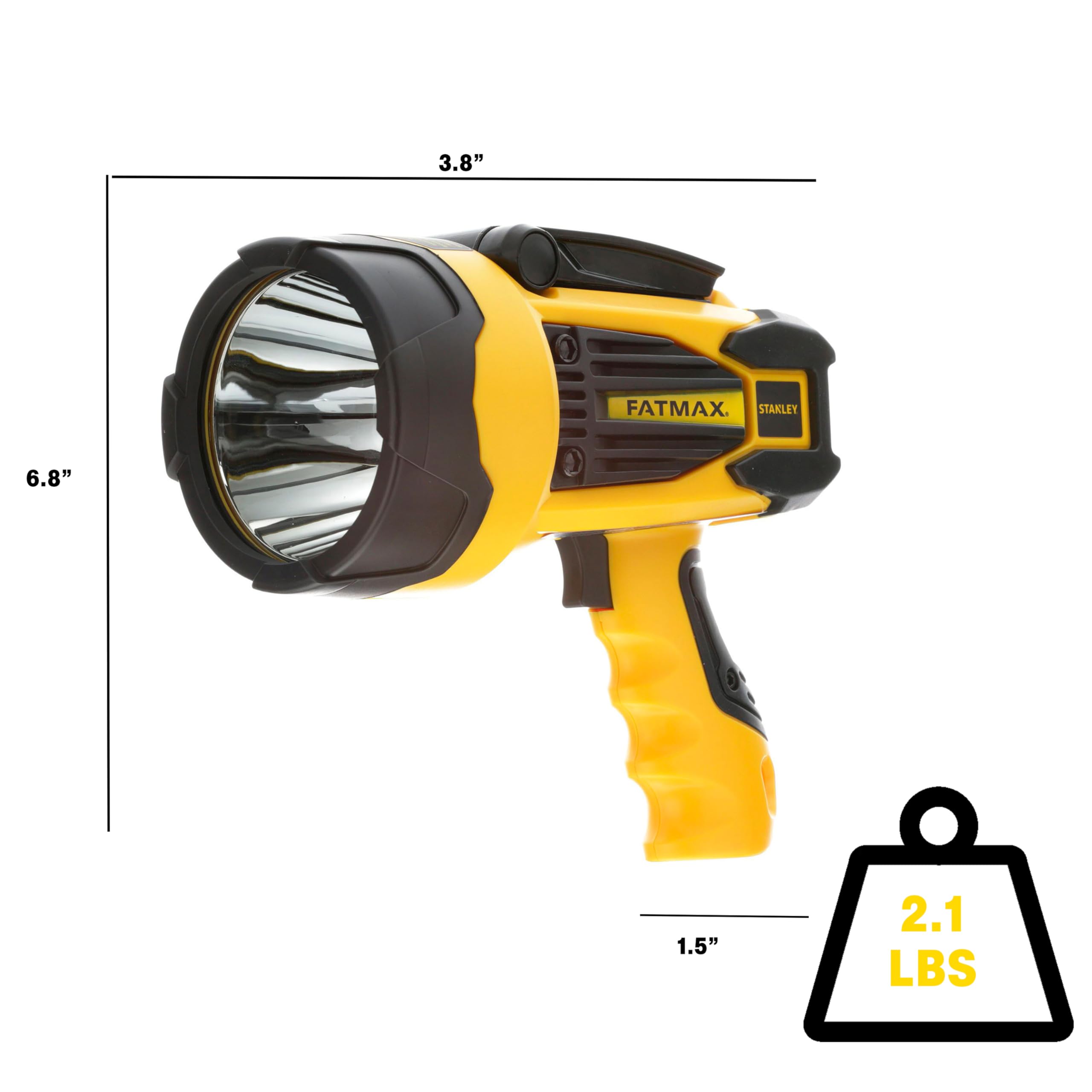 Foto 3 pulgar | Linterna Spotlight Stanley Fatmax Sl10leds 2200 Lúmenes - Venta Internacional.