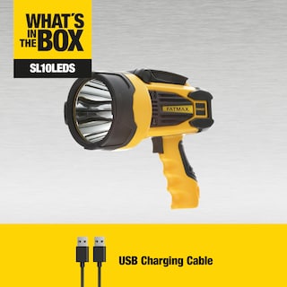 Foto 6 | Linterna Spotlight Stanley Fatmax Sl10leds 2200 Lúmenes - Venta Internacional.