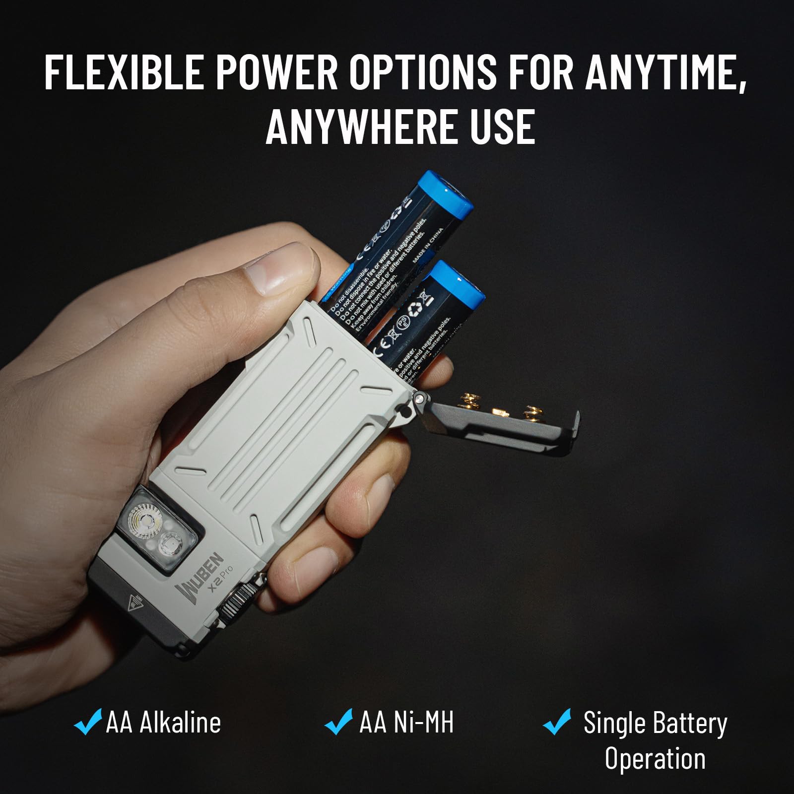 Foto 5 | Linterna Wuben X2pro Recargable Edc 1500lm Ip68 - Venta Internacional.