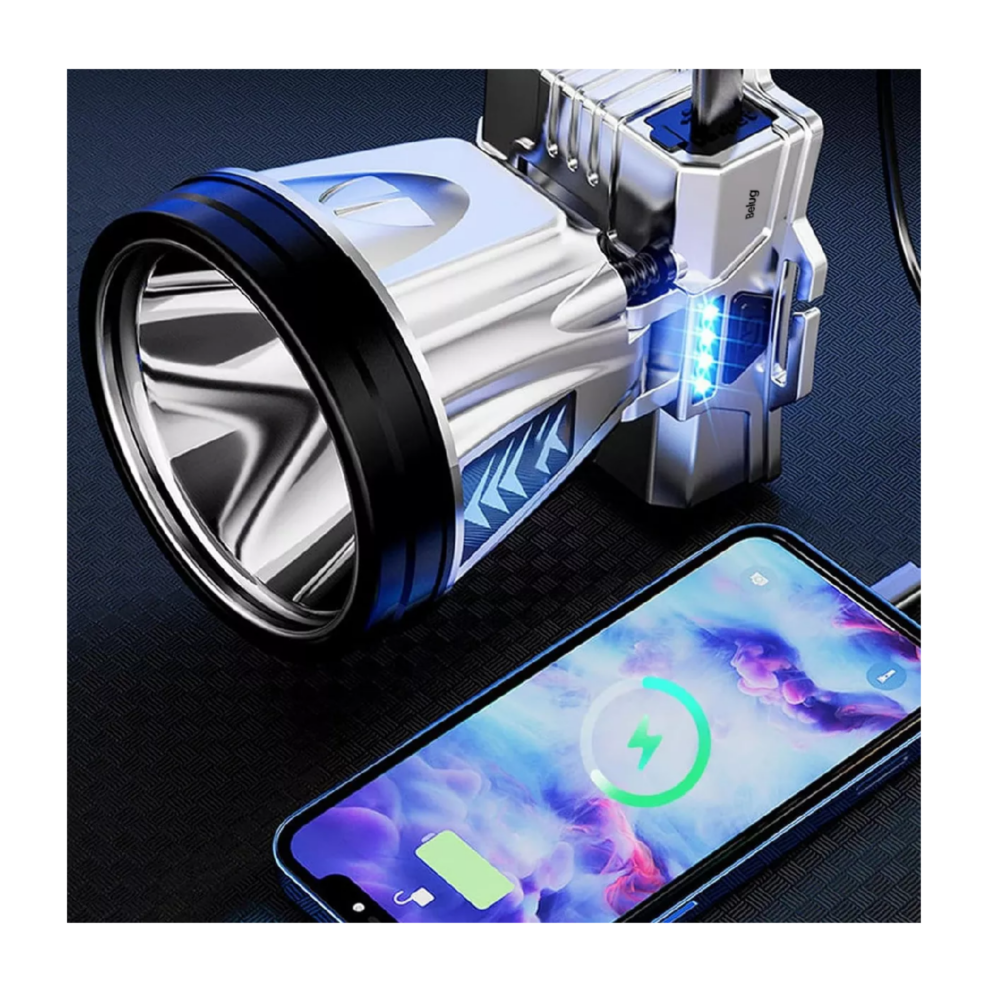 Foto 4 | Linterna Frontal Recargable De Alta Potencia Super Bright 2p Color De La Luz Blanco Belug