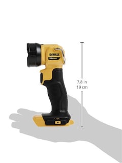 Foto 3 | Lámpara De Trabajo Dewalt Dcl040 De 20 V, Máx.* Led, 110 Lúmenes - Venta Internacional.