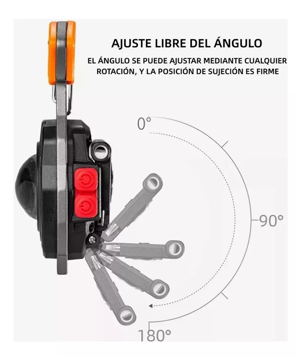 Foto 4 | Linterna Led Llavero Portátil Lámpara Multifunción