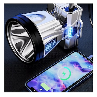 Foto 4 | Linterna Frontal Recargable De Alta Potencia Super Bright 2p Color De La Luz Blanco