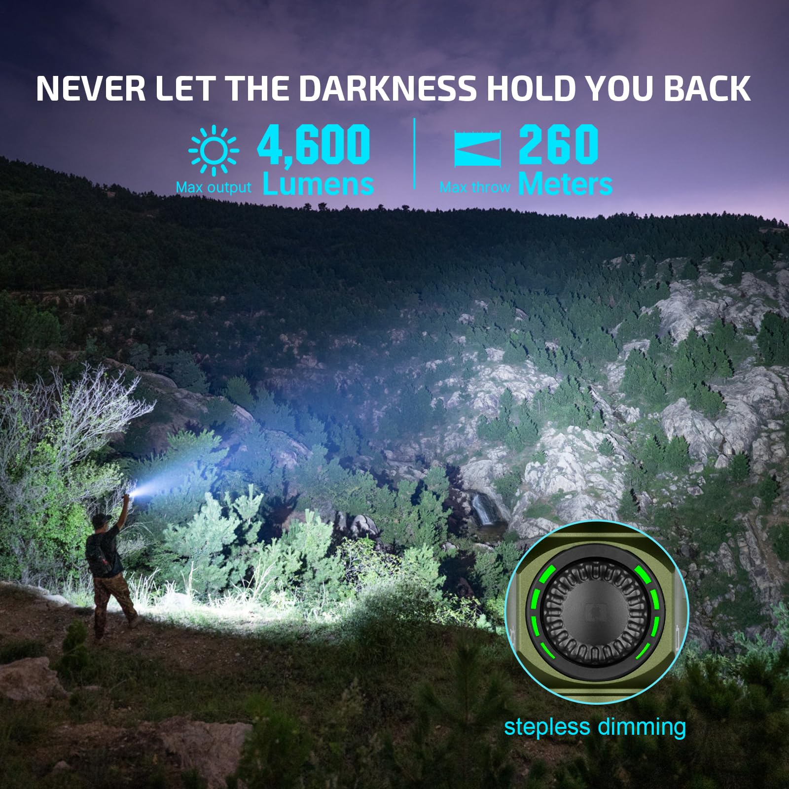 Foto 3 pulgar | Linterna Olight Seeker 4 Pro 4600 Lúmenes Recargable - Venta Internacional.