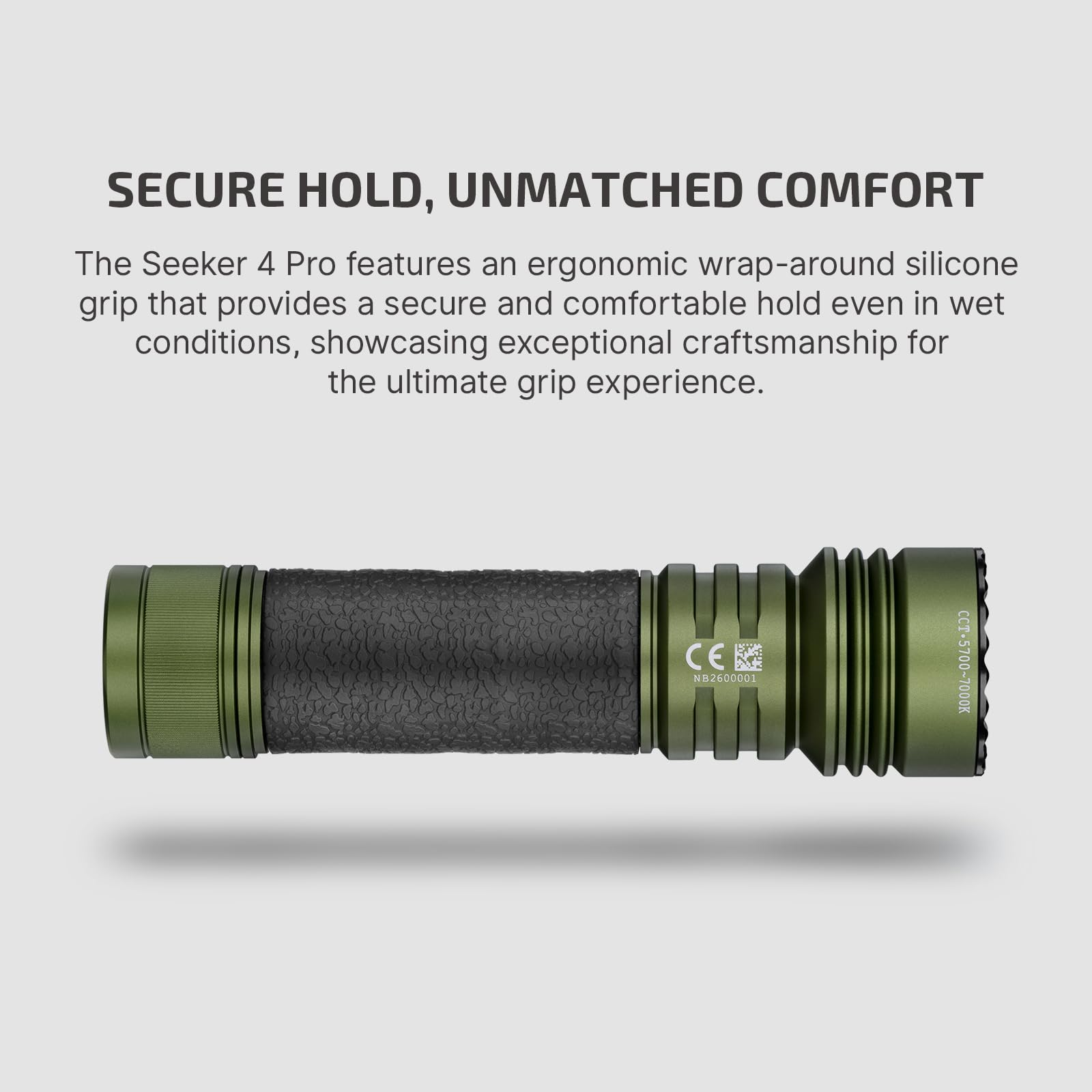 Foto 7 | Linterna Olight Seeker 4 Pro 4600 Lúmenes Recargable - Venta Internacional.
