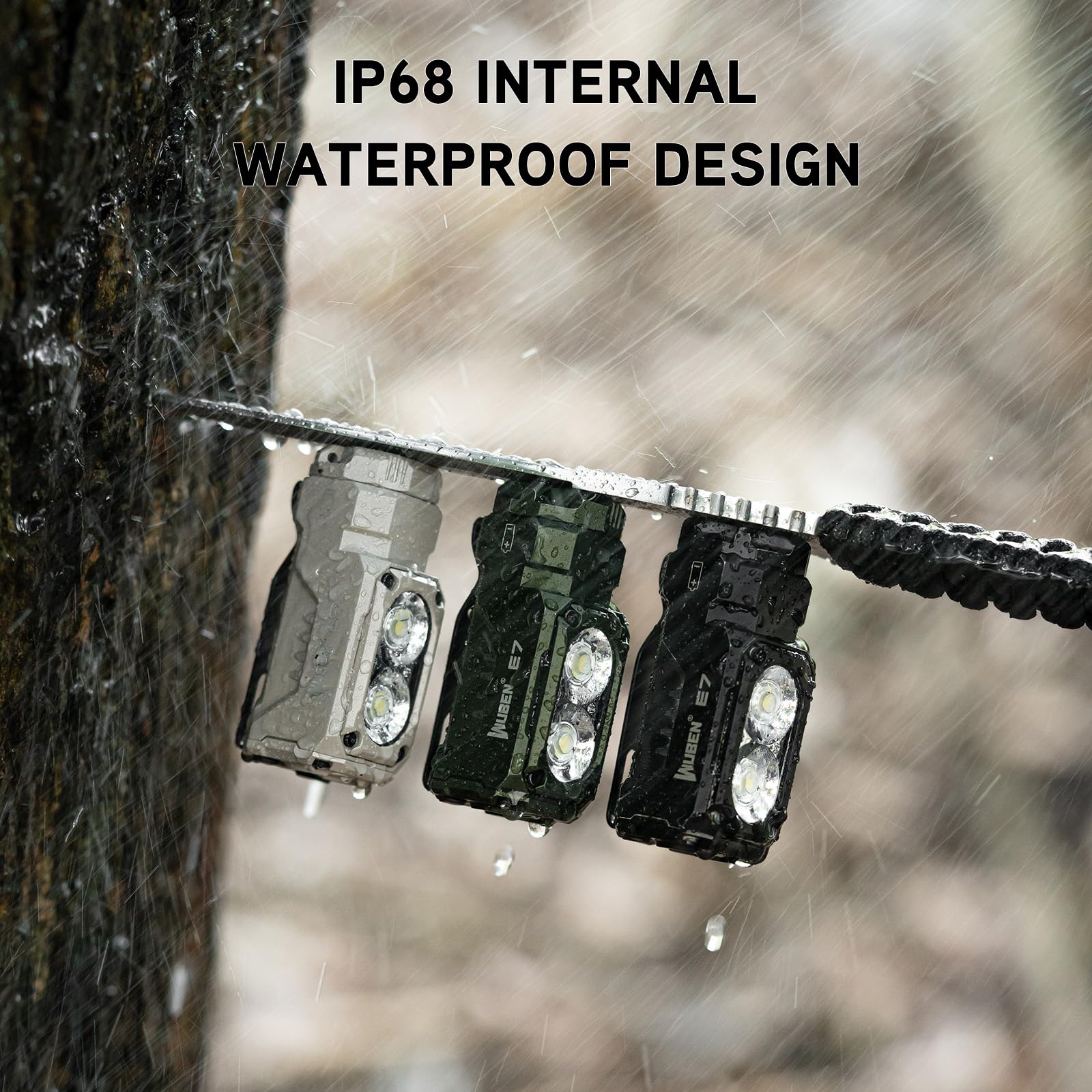 Foto 6 | Linterna Wuben E7 1800 Lúmenes Recargable Con Imán Ip68 - Venta Internacional.