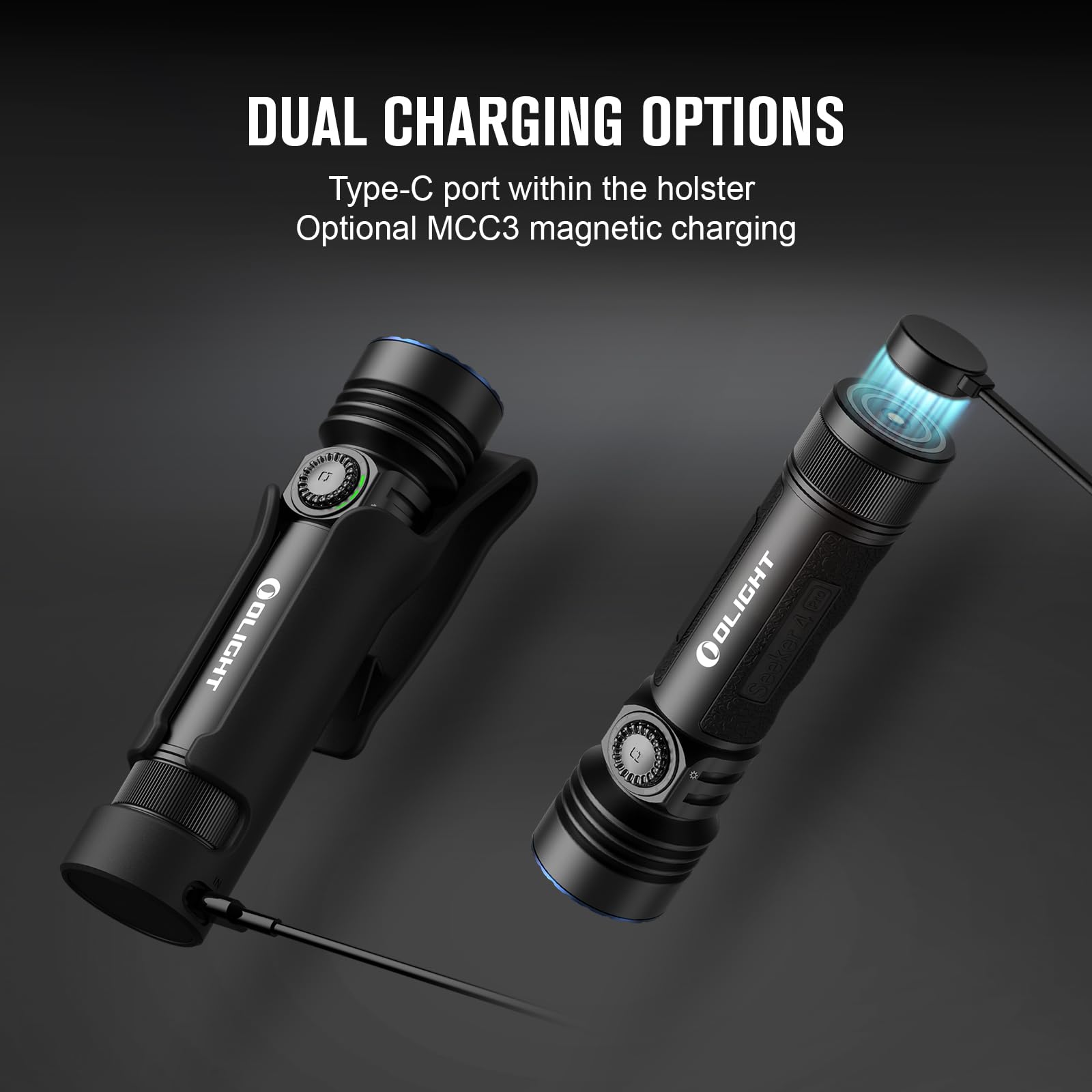 Foto 5 pulgar | Linterna Olight Seeker 4 Pro 4600 Lúmenes Recargable - Venta Internacional.