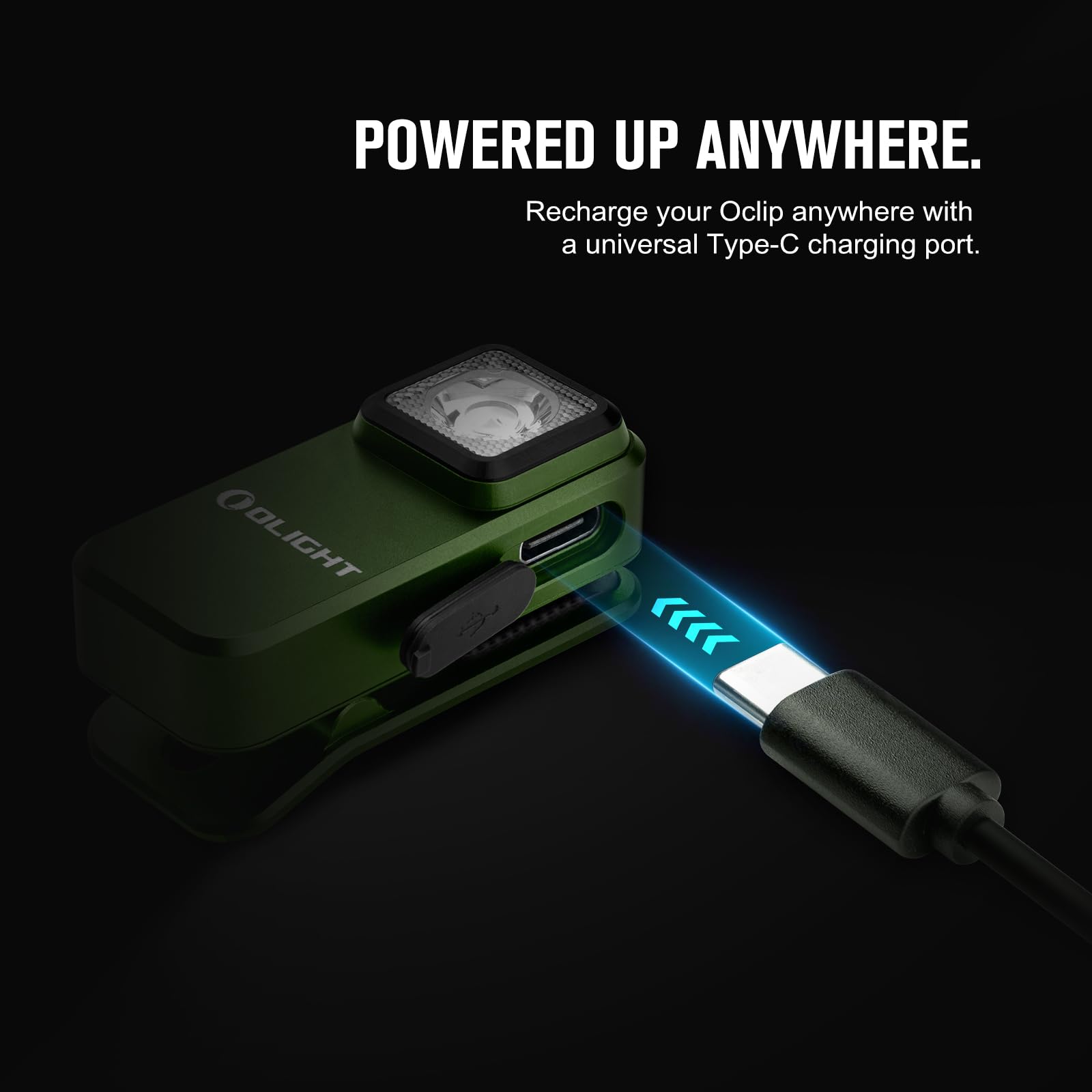 Foto 6 pulgar | Linterna Olight Oclip Recargable De 300 Lúmenes Con Usb-c - Venta Internacional.