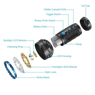 Foto 5 | Linterna Olight Marauder 2 Recargable De 14.000 Lúmenes - Venta Internacional.
