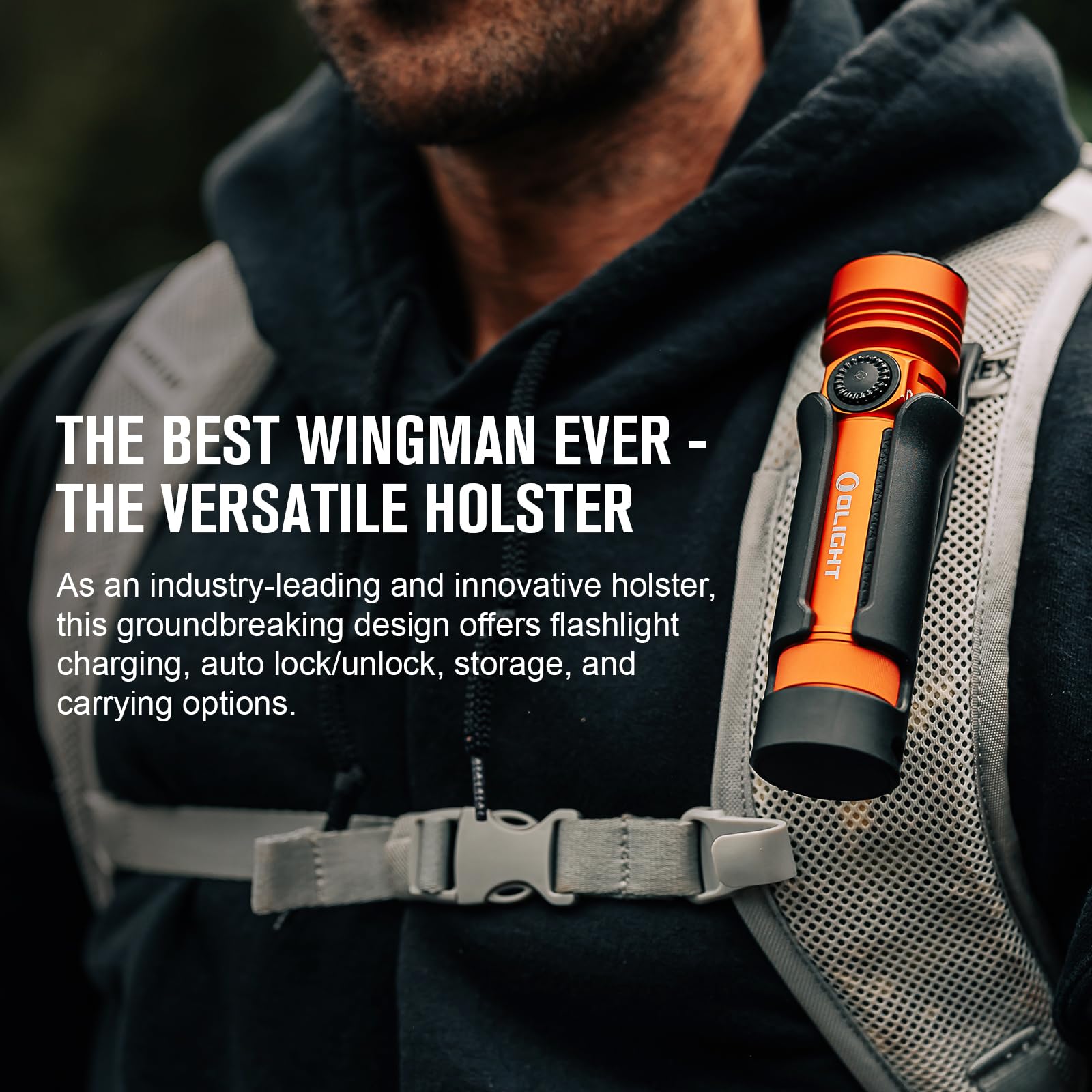 Foto 4 pulgar | Linterna Olight Seeker 4 Pro Recargable 4600lm Ipx8 Naranja - Venta Internacional.