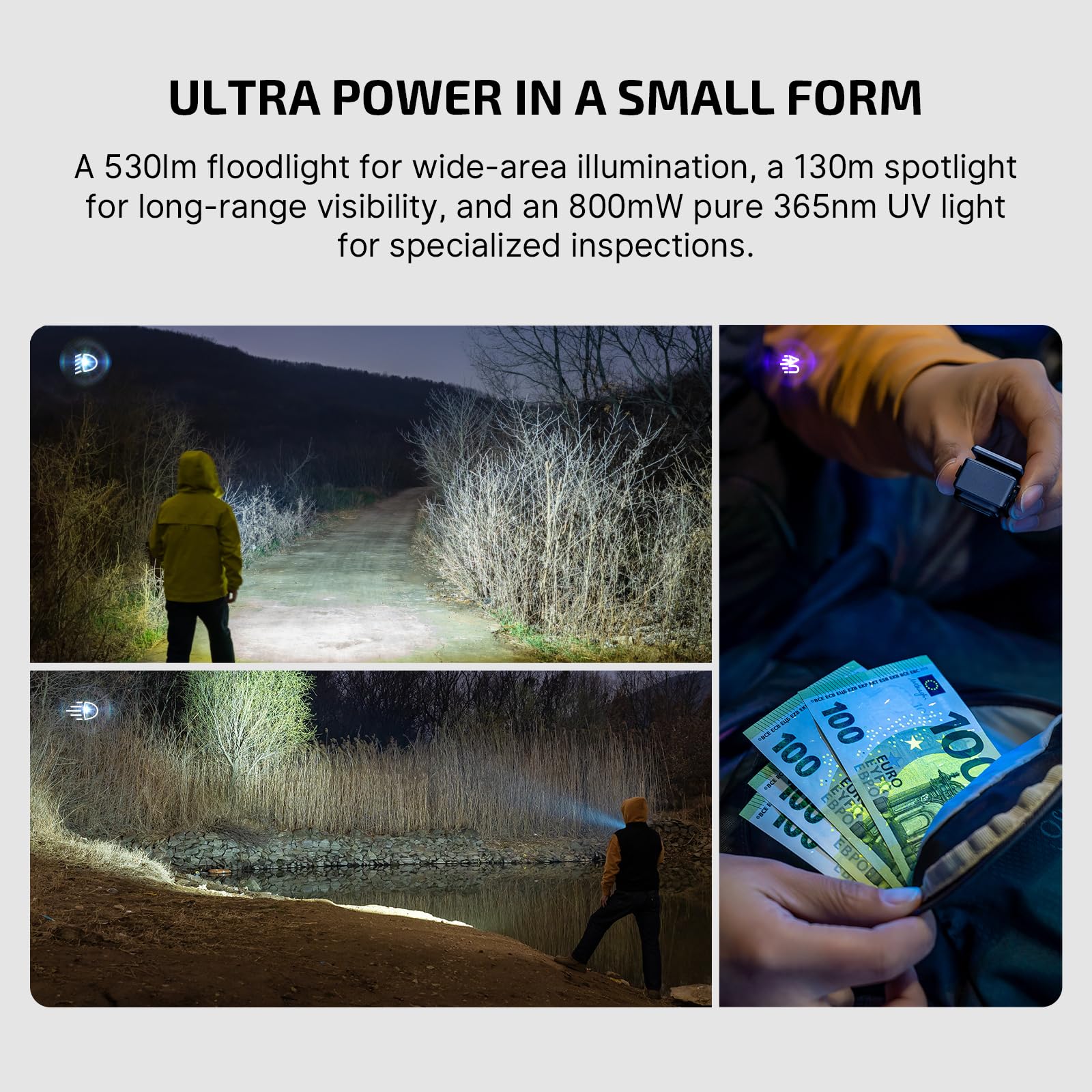 Foto 5 pulgar | Linterna Olight Oclip Ultra Edc 530 Lúmenes Recargable - Venta Internacional.