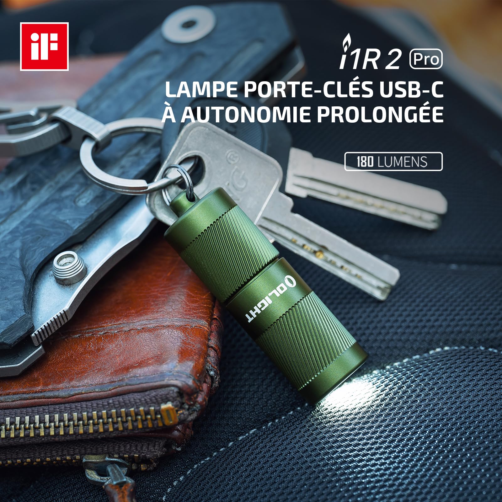 Foto 4 pulgar | Linterna Olight I1r 2 Pro Eos 180 Lúmenes Recargable - Venta Internacional.