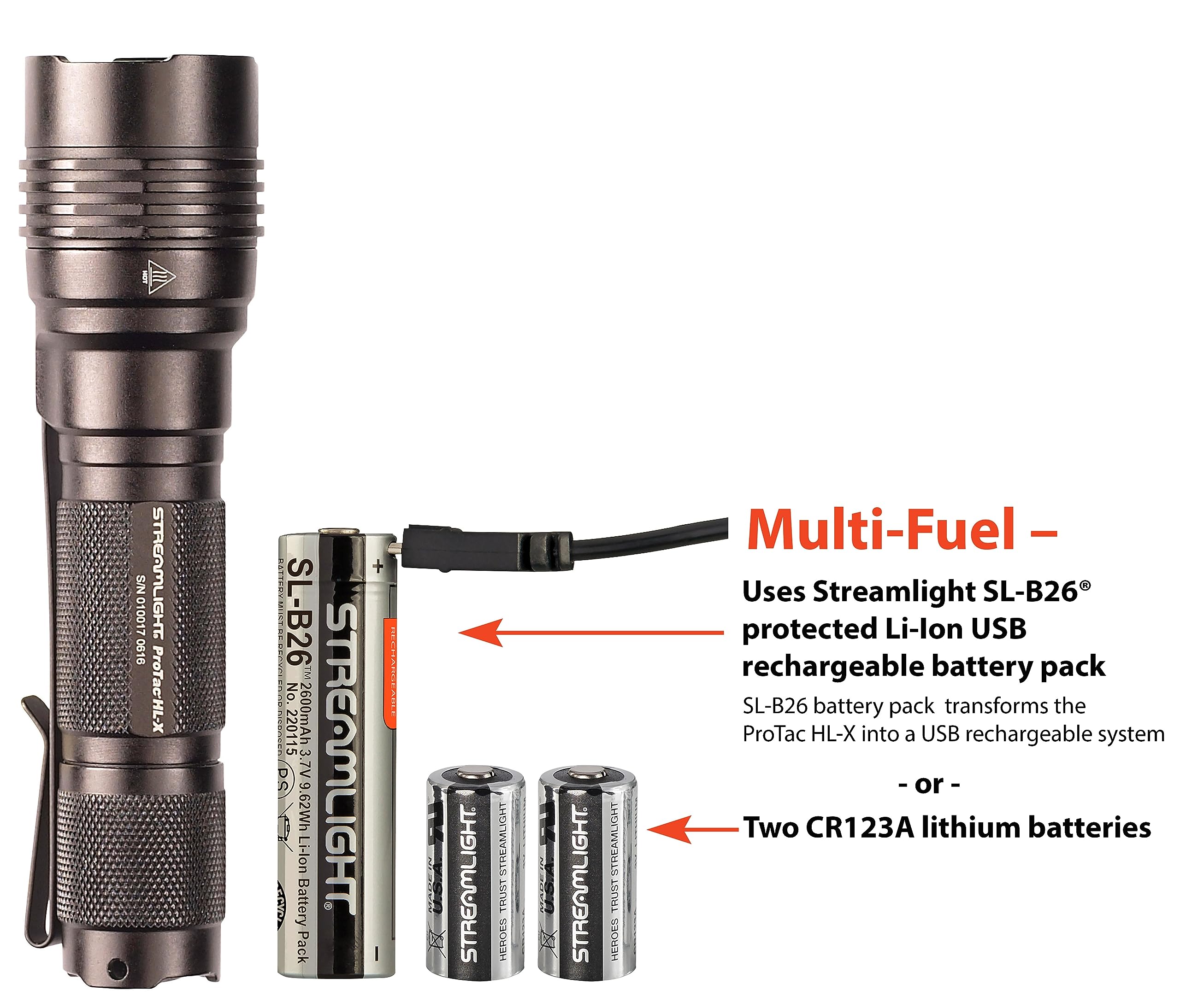 Foto 4 pulgar | Linterna Streamlight Protac Hl-x De 1000 Lúmenes, Color Negro - Venta Internacional.
