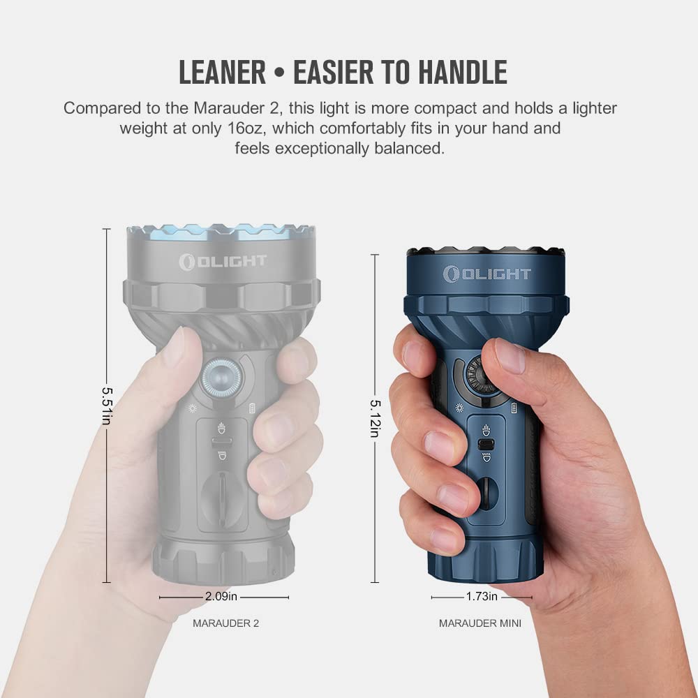 Foto 4 pulgar | Linterna Olight Marauder Mini De 7000 Lúmenes Con Alcance De 600 M - Venta Internacional.