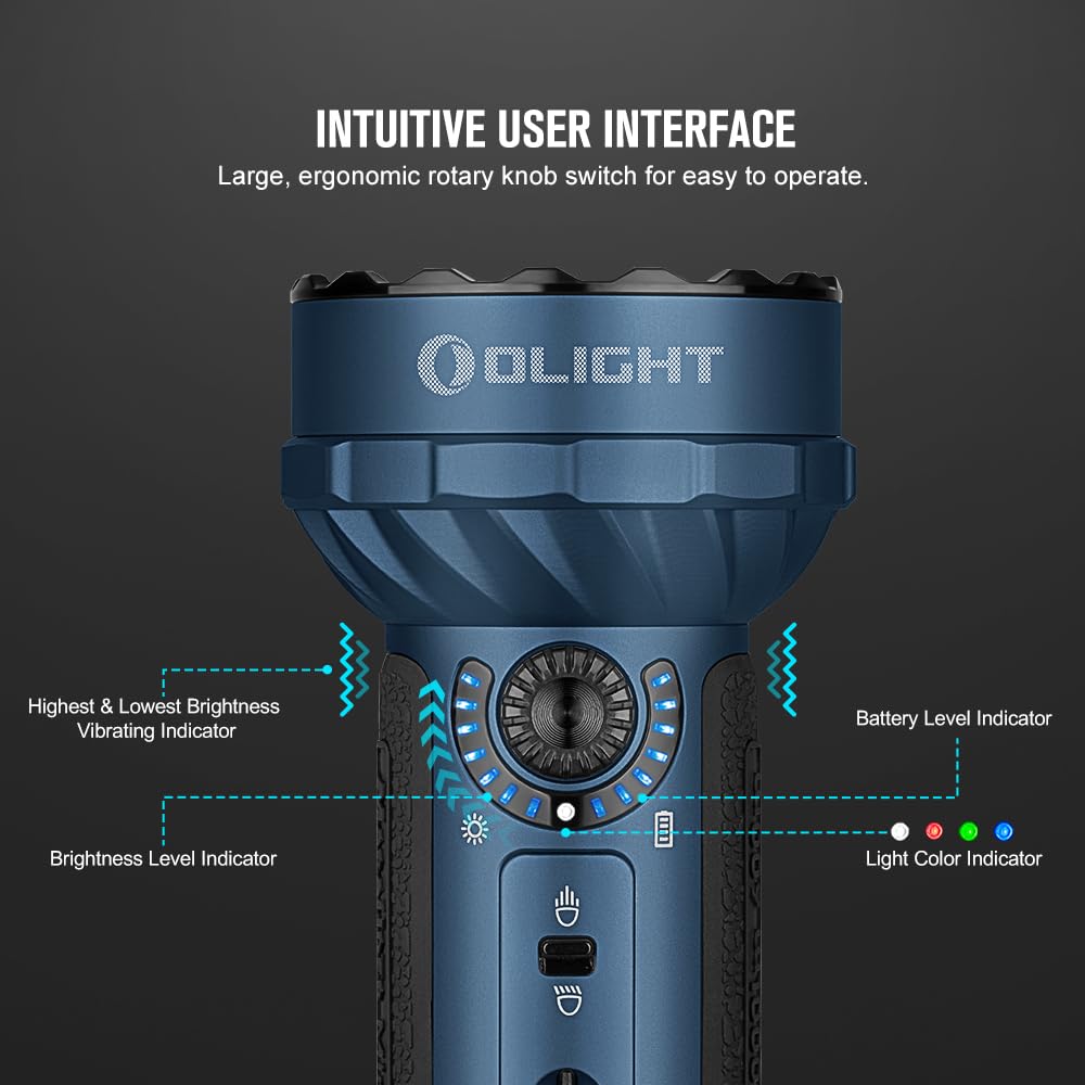 Foto 7 pulgar | Linterna Olight Marauder Mini De 7000 Lúmenes Con Alcance De 600 M - Venta Internacional.