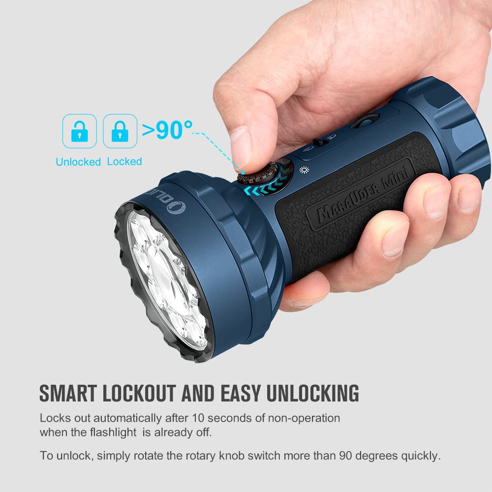Foto 8 pulgar | Linterna Olight Marauder Mini De 7000 Lúmenes Con Alcance De 600 M - Venta Internacional.
