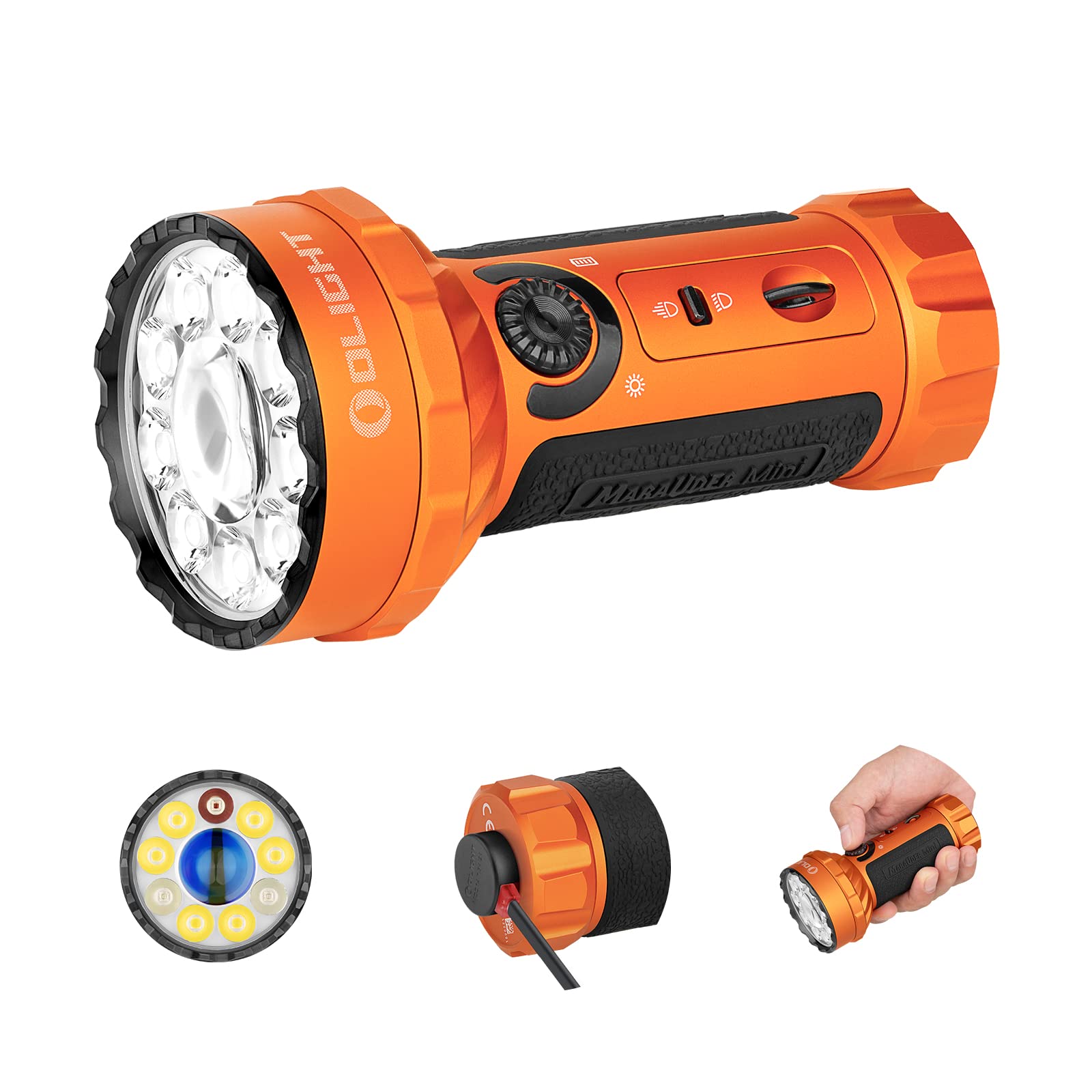 Foto 2 pulgar | Linterna Olight Marauder Mini De 7000 Lúmenes Con Alcance De 600 M - Venta Internacional.