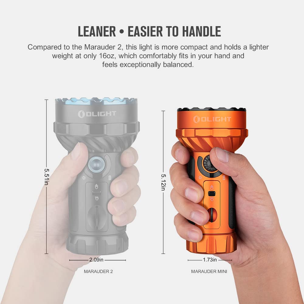 Foto 4 pulgar | Linterna Olight Marauder Mini De 7000 Lúmenes Con Alcance De 600 M - Venta Internacional.