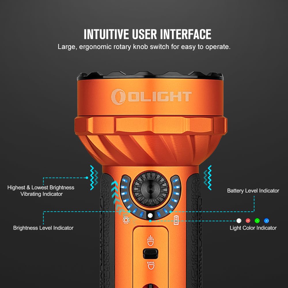 Foto 7 pulgar | Linterna Olight Marauder Mini De 7000 Lúmenes Con Alcance De 600 M - Venta Internacional.