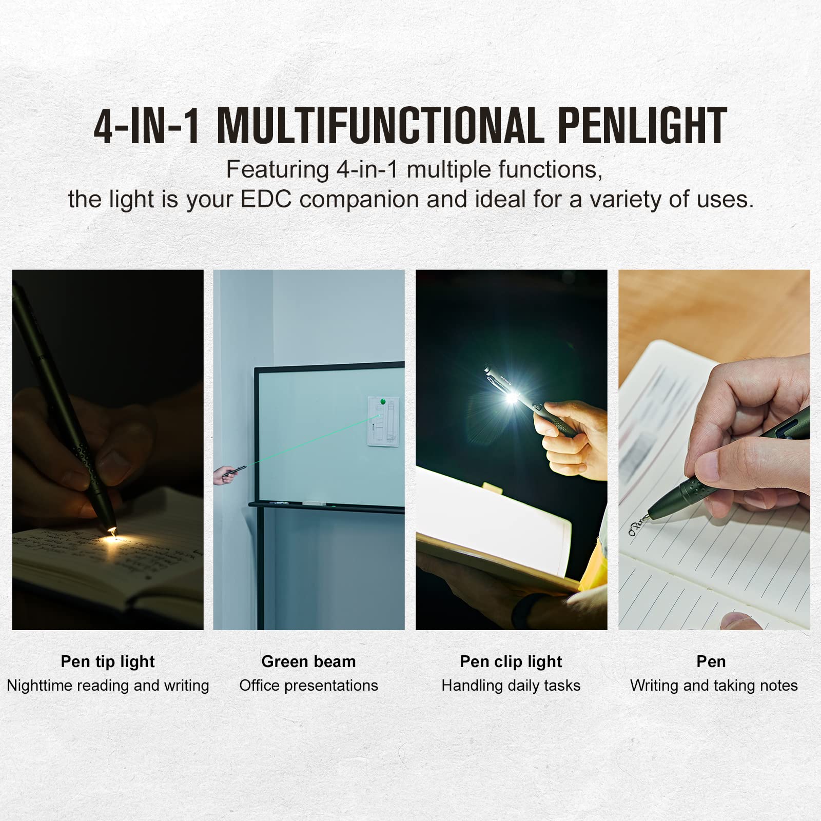 Foto 3 pulgar | Linterna Olight O'pen Glow Edc, 120 Lúmenes - Venta Internacional.