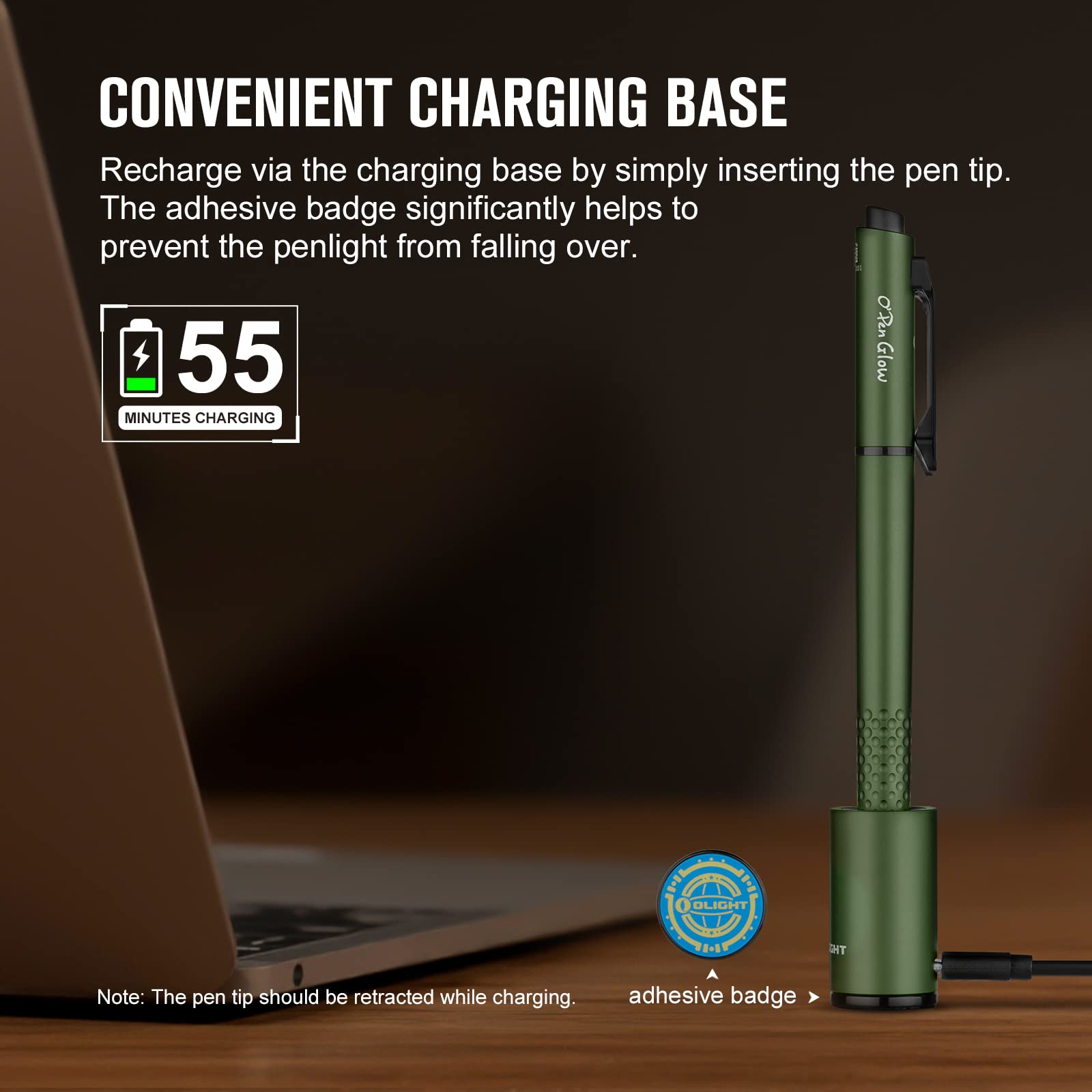 Foto 3 | Linterna Olight O'pen Glow Edc, 120 Lúmenes - Venta Internacional.