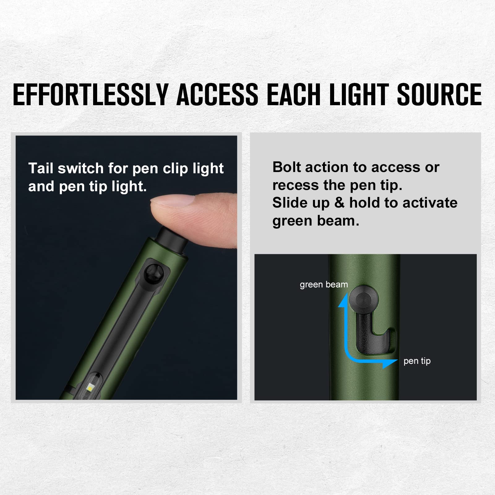 Foto 6 pulgar | Linterna Olight O'pen Glow Edc, 120 Lúmenes - Venta Internacional.