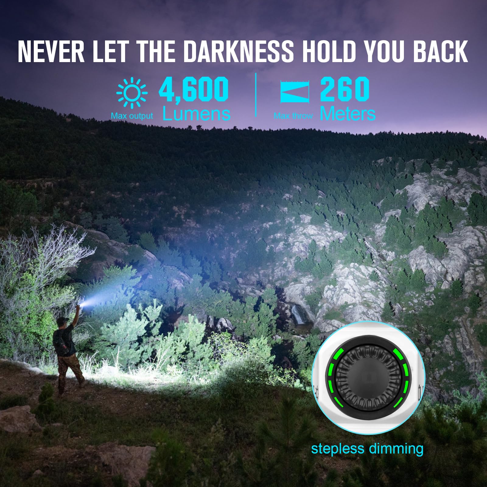 Foto 3 pulgar | Linterna Recargable Olight Seeker 4 Pro 4600 Lúmenes - Venta Internacional.