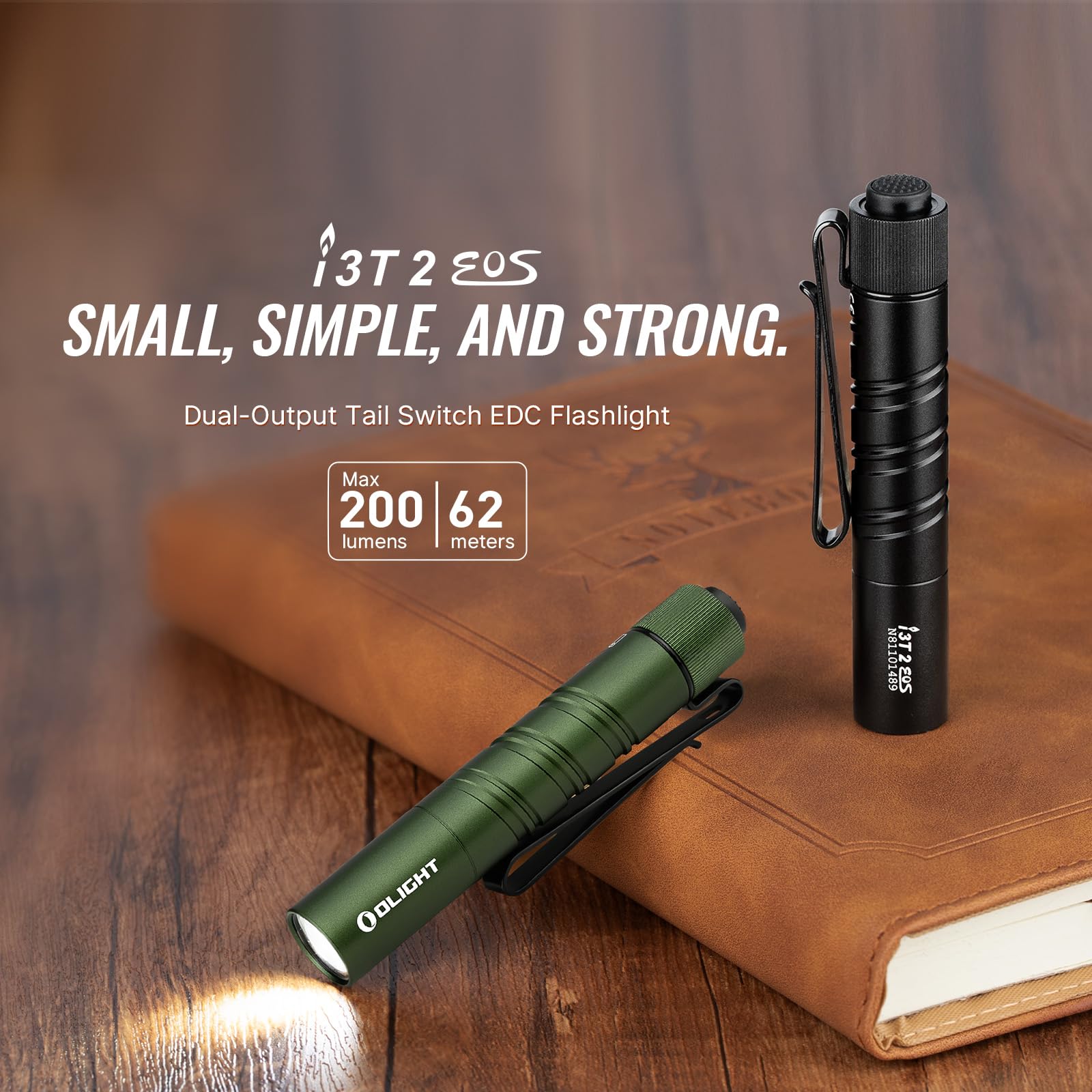 Foto 3 pulgar | Linterna Olight I3t 2 Eos 200 Lúmenes Con Batería Aaa - Venta Internacional.