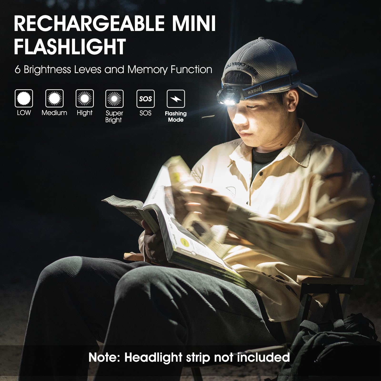 Foto 5 pulgar | Linterna Wuben E7 De 1800 Lúmenes Recargable Con Imán Ip68 - Venta Internacional.