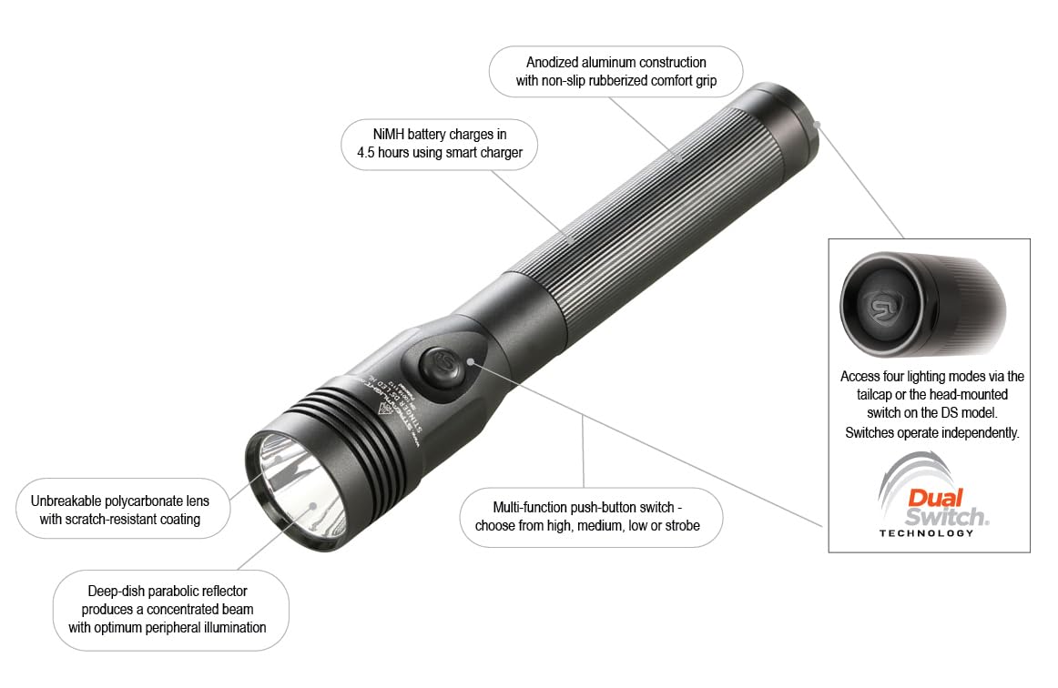 Foto 6 pulgar | Linterna Streamlight Stinger Ds Led Hl 800lm Recargable - Venta Internacional.